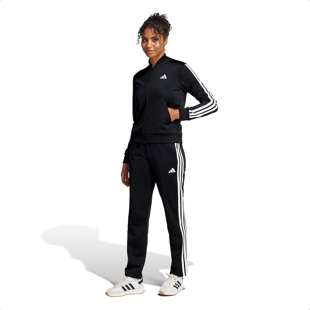 Conjunto Feminino adidas Essentials 3 Stripes