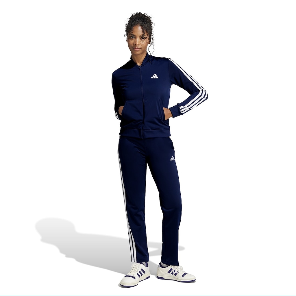 Conjunto Feminino adidas Essentials 3 Stripes