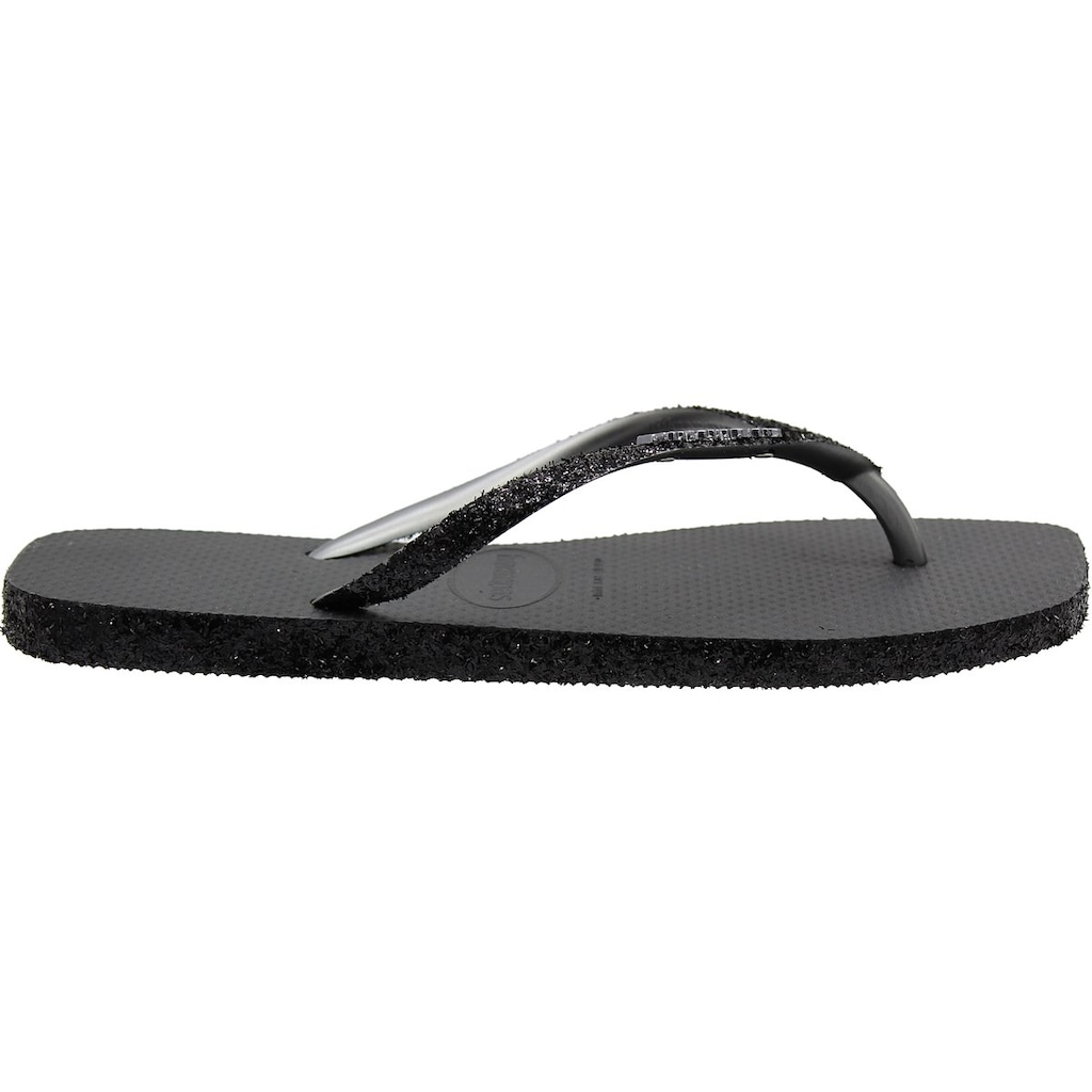 Imagem 2 do produto Chinelo de Dedo Feminino Havaianas Slim Square Sparkle Glitter