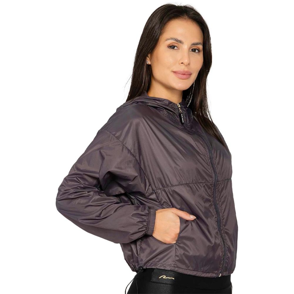 Jaqueta Corta Vento Feminina Run More Street Flow