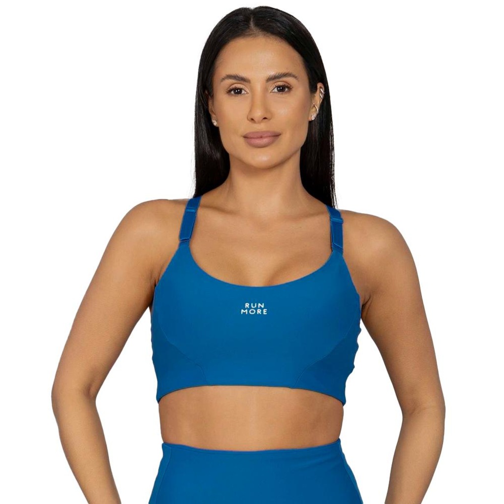 Top Feminino Run More Essencial Max