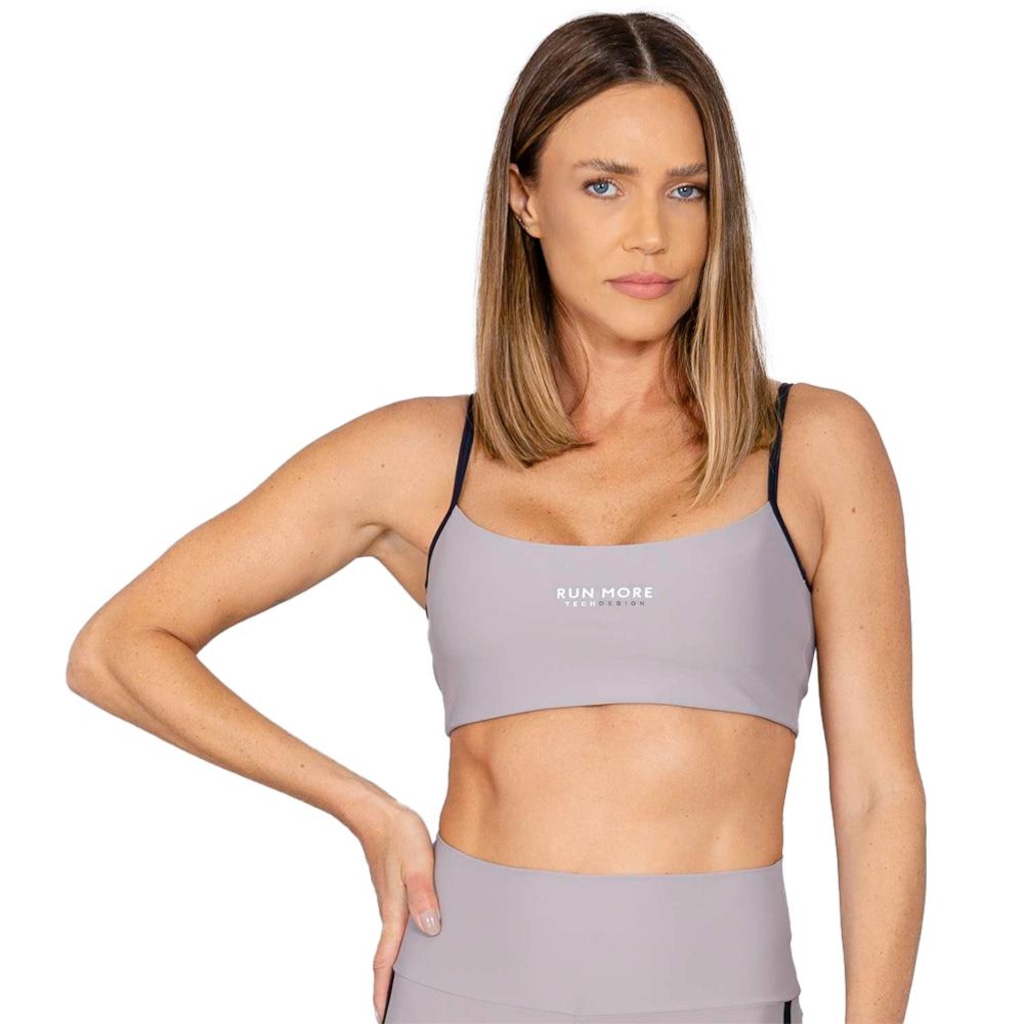 Top Feminino Run More Tech Design