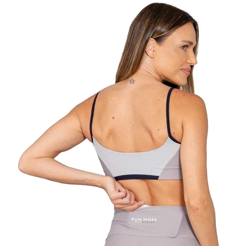 Imagem 2 do produto Top Feminino Run More Tech Design