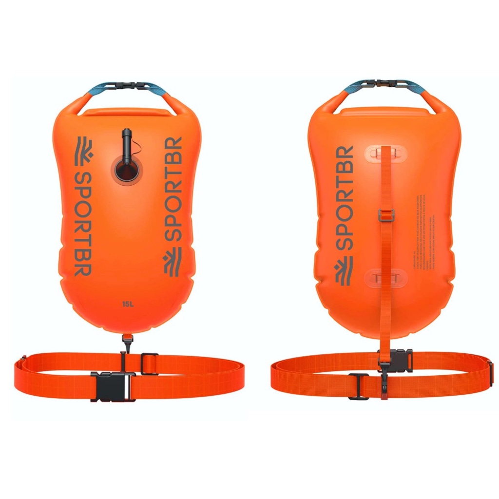 Bóia e Sinalizador para Natação em Mar Aberto SPORTBR