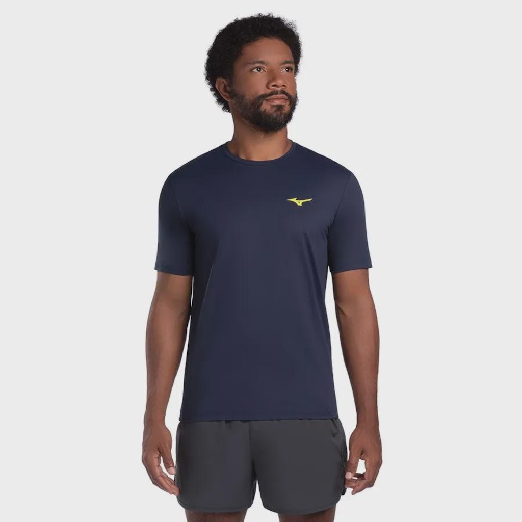Camiseta Mizuno Focus Stamp Masculina