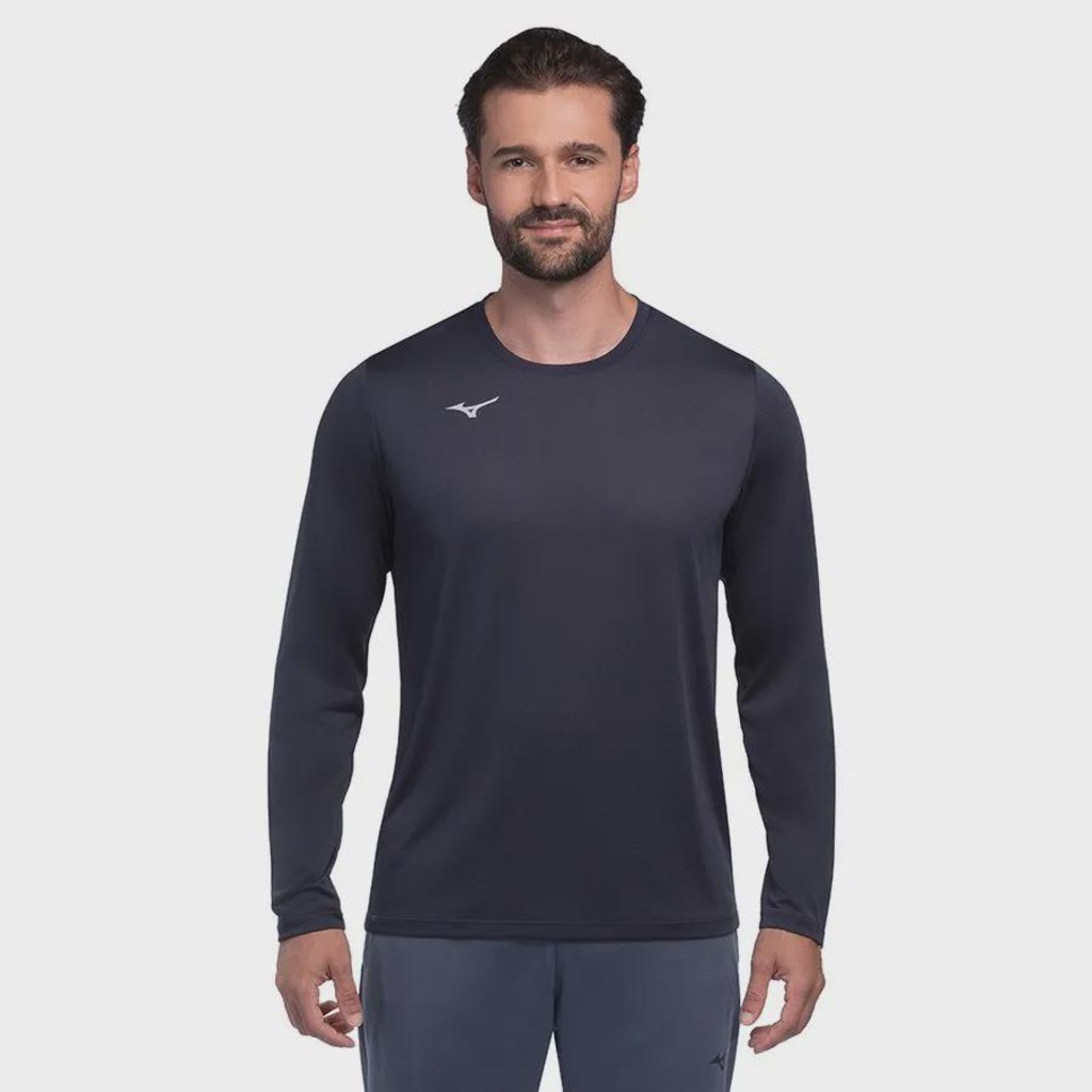 Camiseta Manga Longa Mizuno Energy 2.0 Masculina