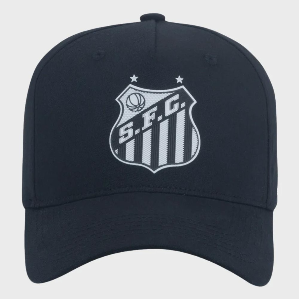 Boné Adulto SuperCap Santos Silk Frontal