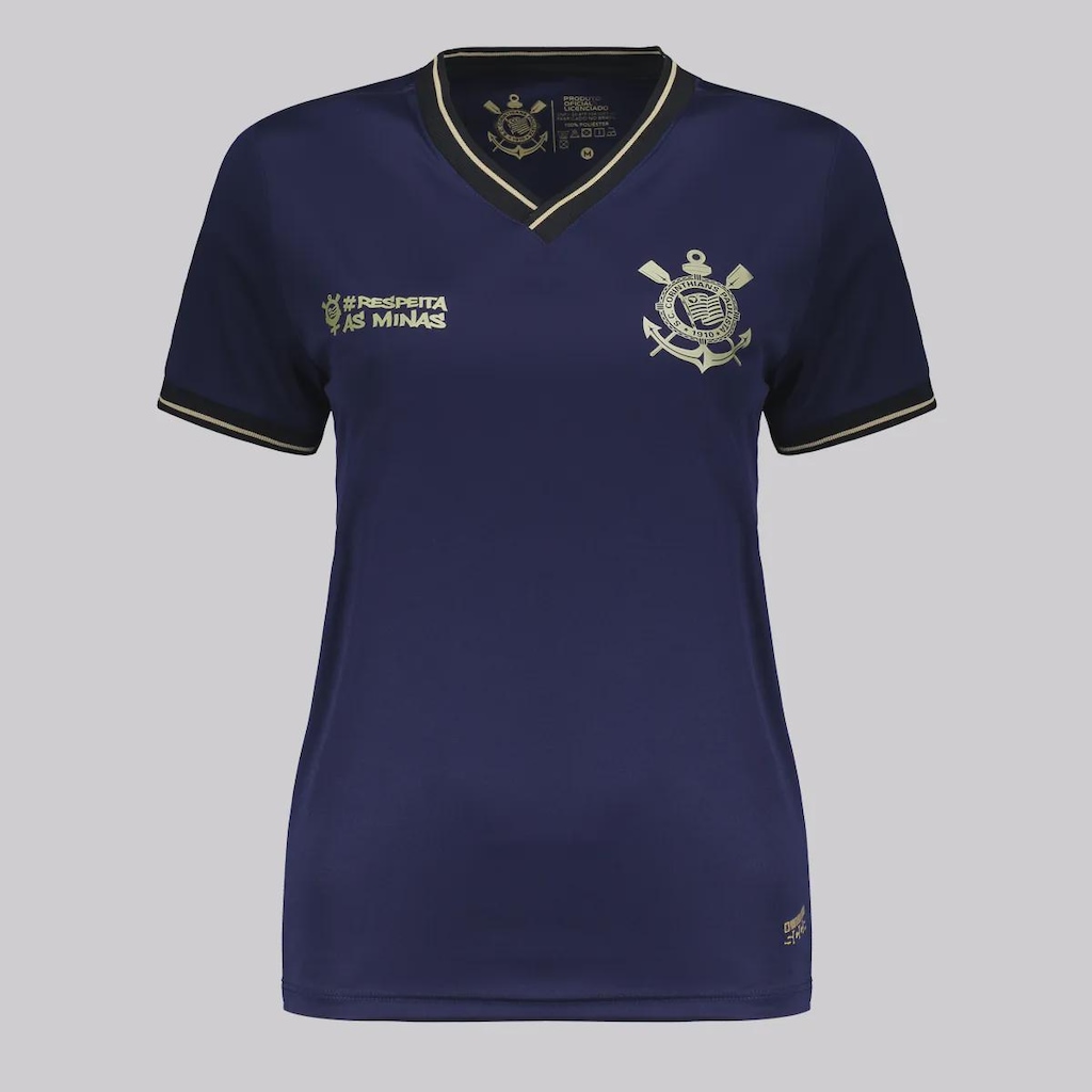Camisa do Corinthians Respeita As Minas Feminina