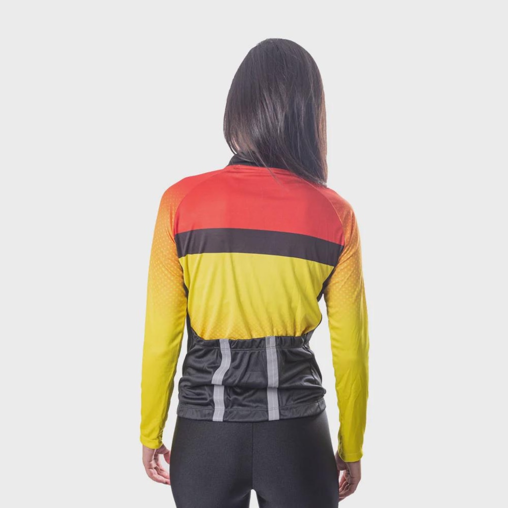 Imagem 3 do produto Camisa de Ciclismo Feminina Headt Manga Longa