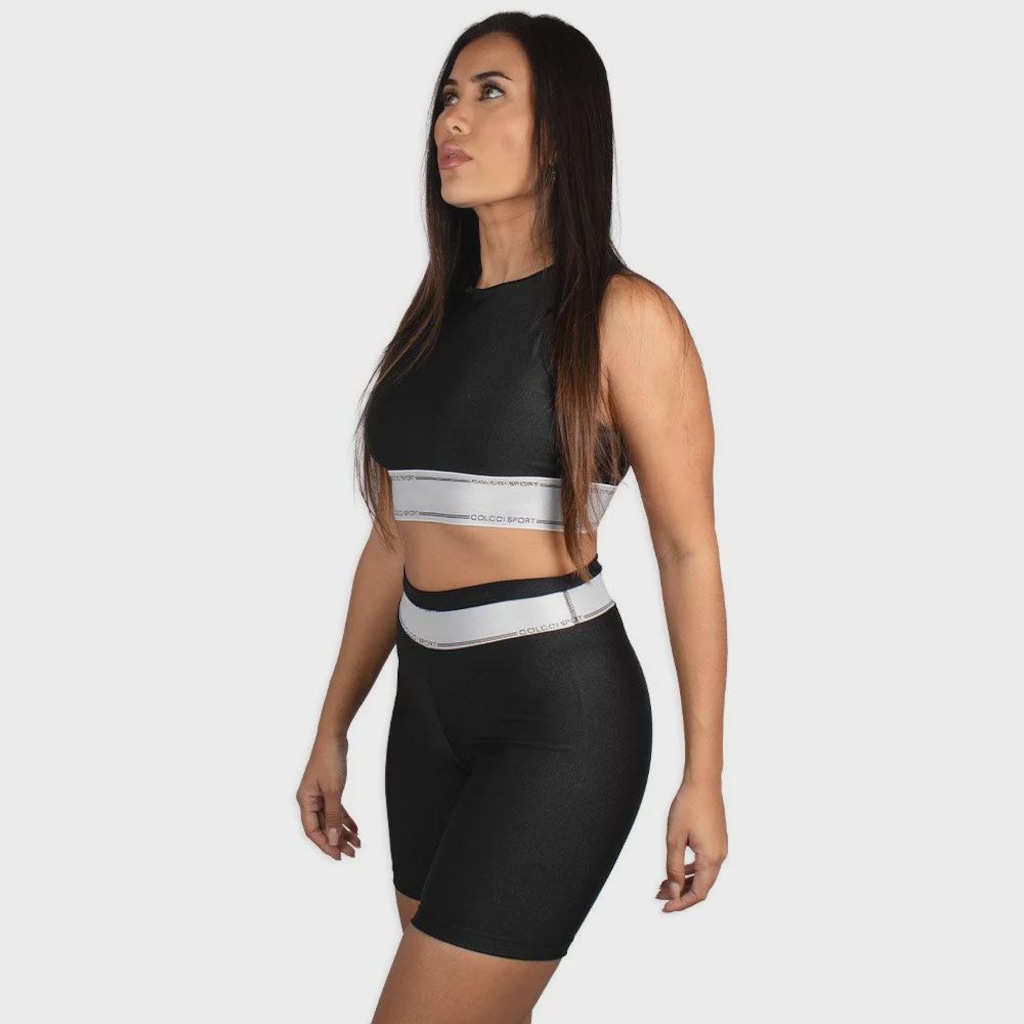 Imagem 3 do produto Conjunto Feminino Colcci Top E Bermuda Sport