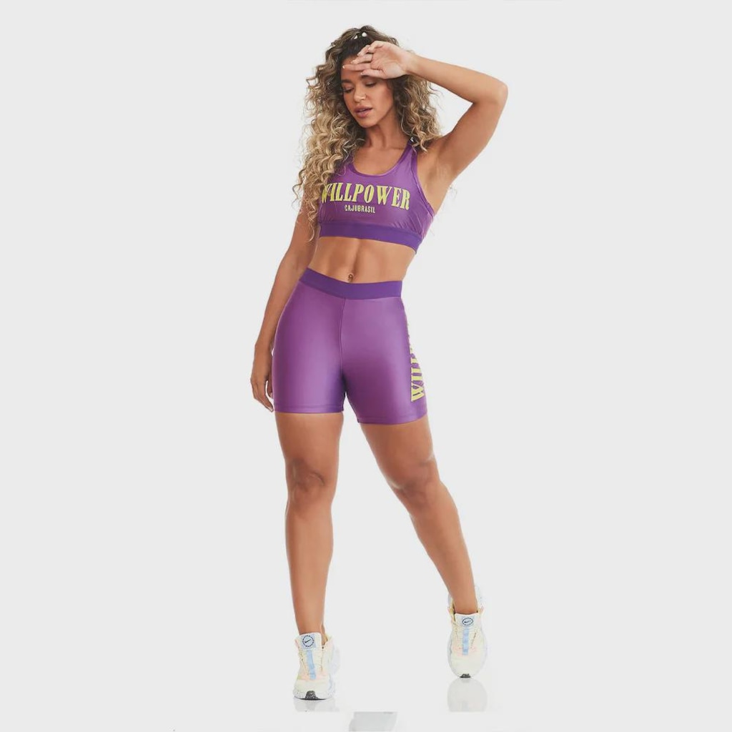 Imagem 3 do produto Short Feminino Caju Brasil Atletika Willpower