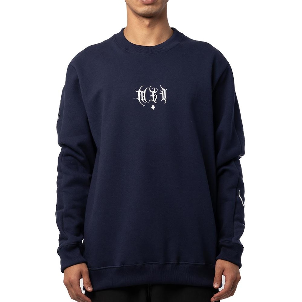 Blusão de Moletom Masculino MCD Canguru Especial Caligrafitti