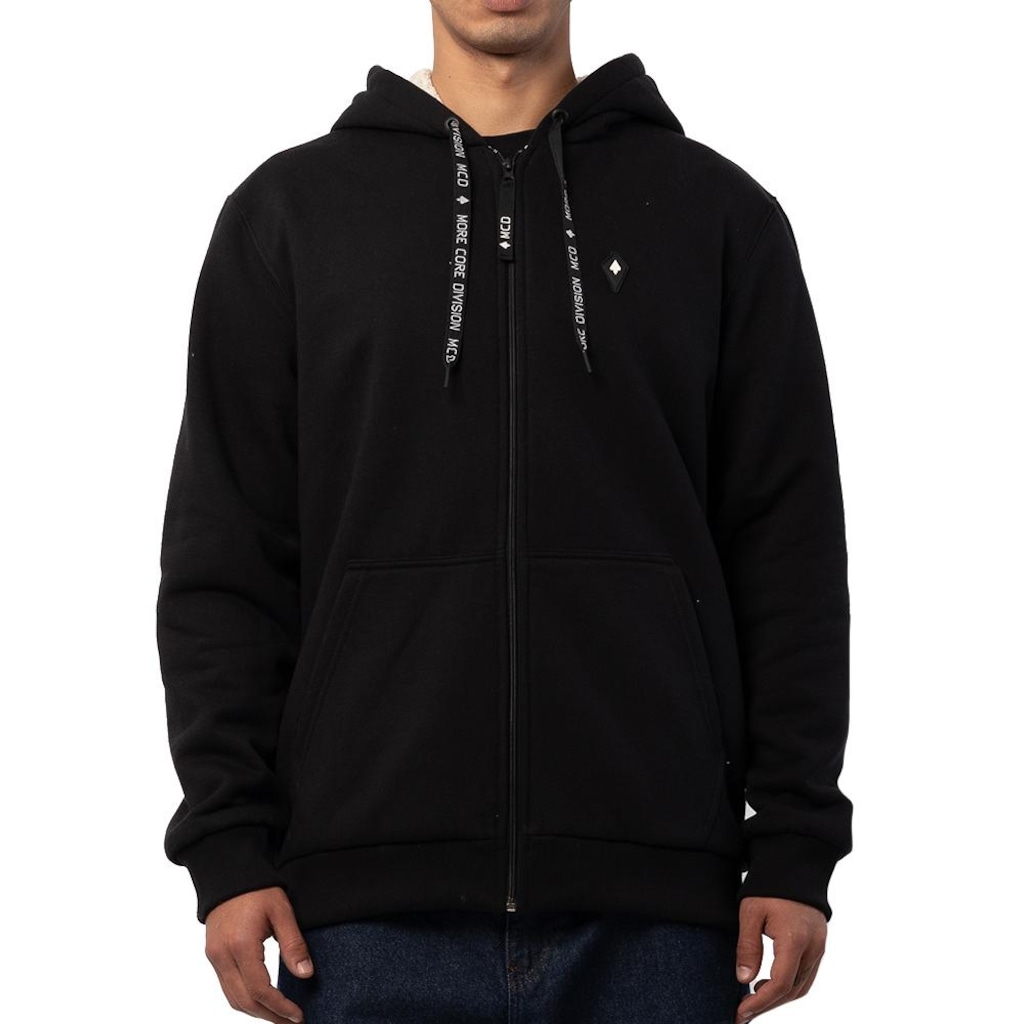 Blusão de Moletom Masculino MCD Aberto Carneirinho