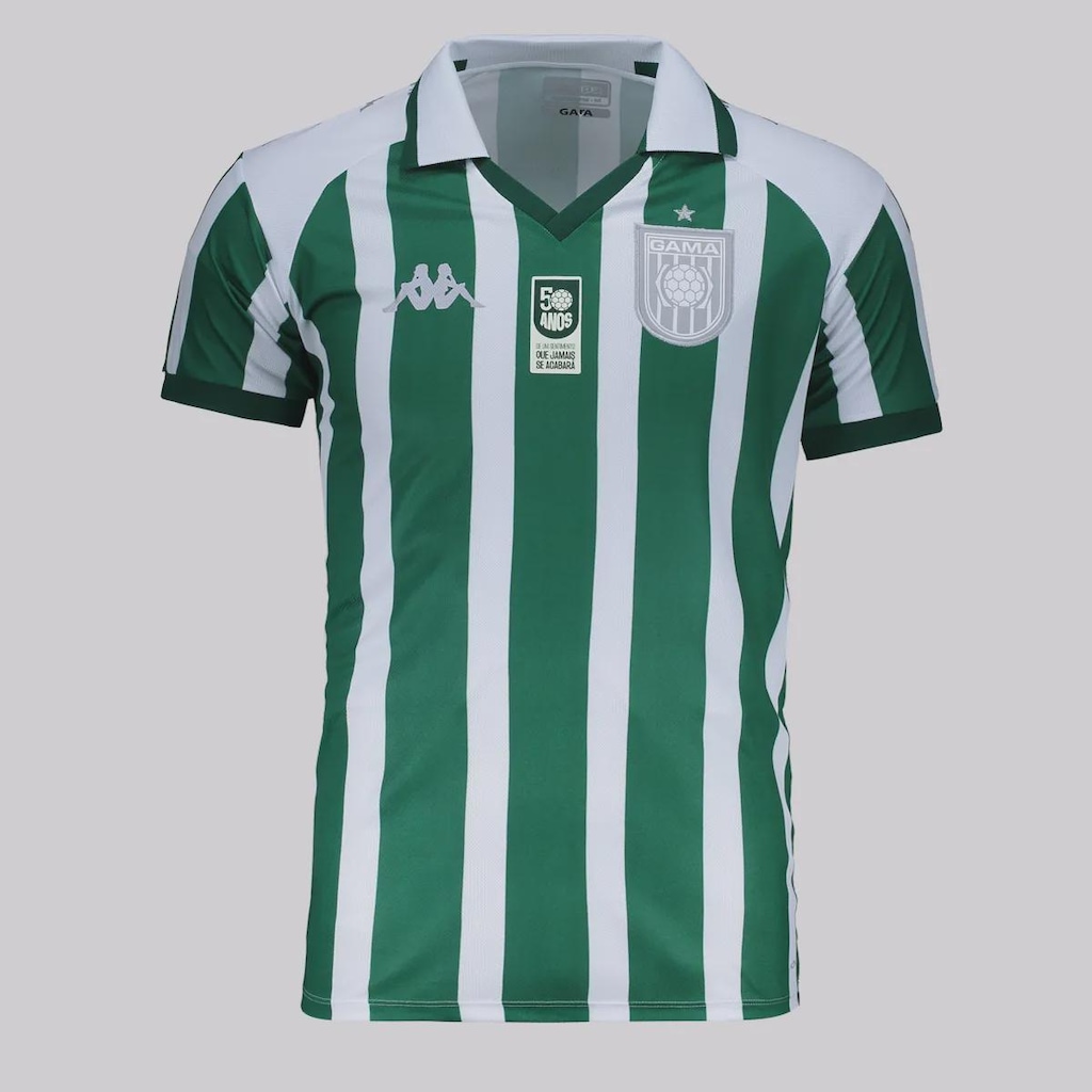 Camisa do Gama III 50 Anos 2025 Kappa Masculino