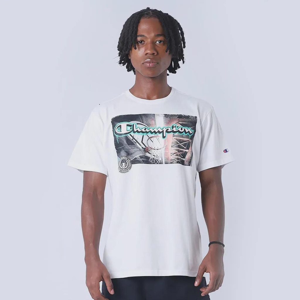 Camiseta Masculina Champion Basket Bridge