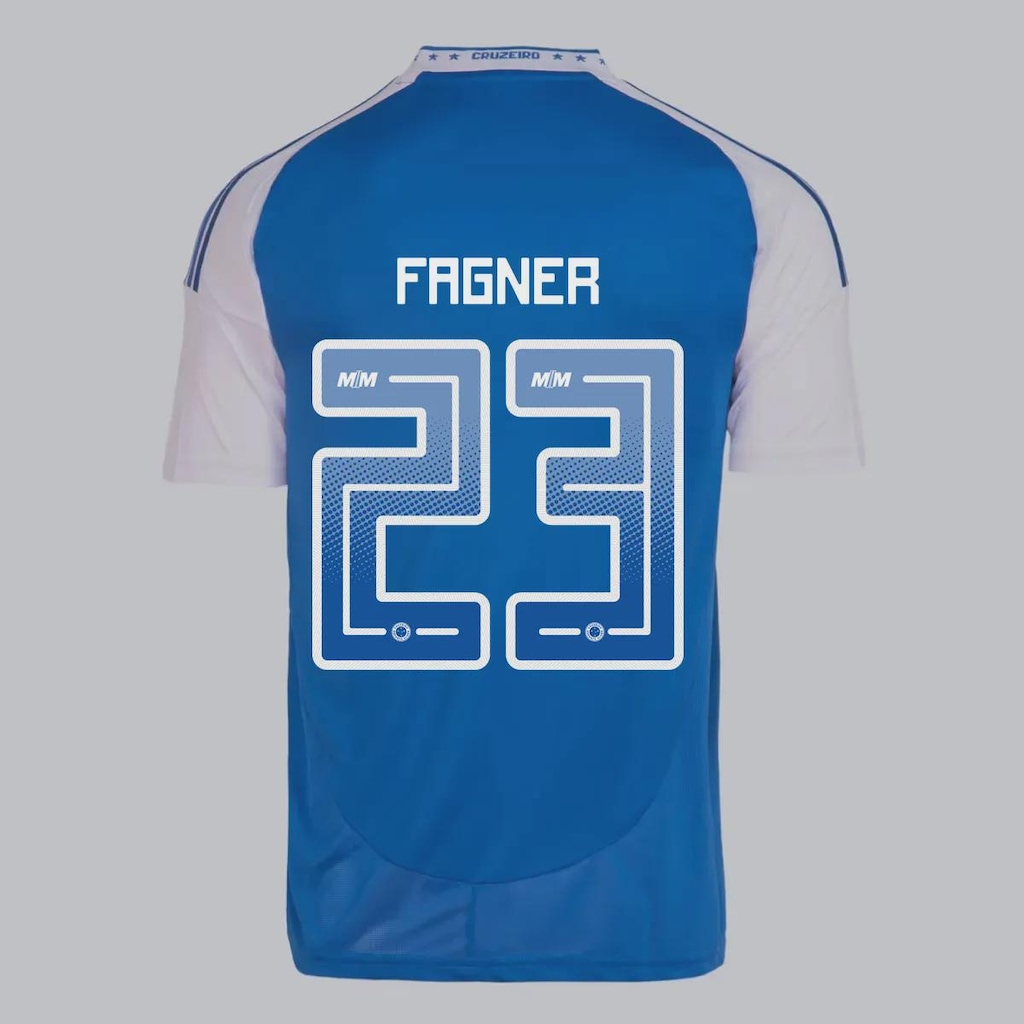 Camisa do Cruzeiro adidas I 2025 23 Fagner Masculina