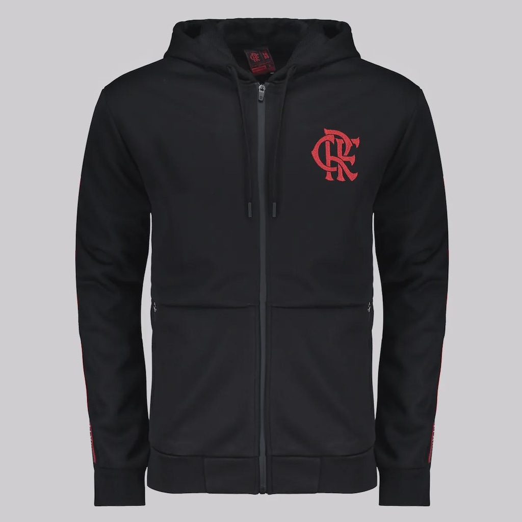 Jaqueta do Flamengo Masculina Cultural com Capuz Futfanatics