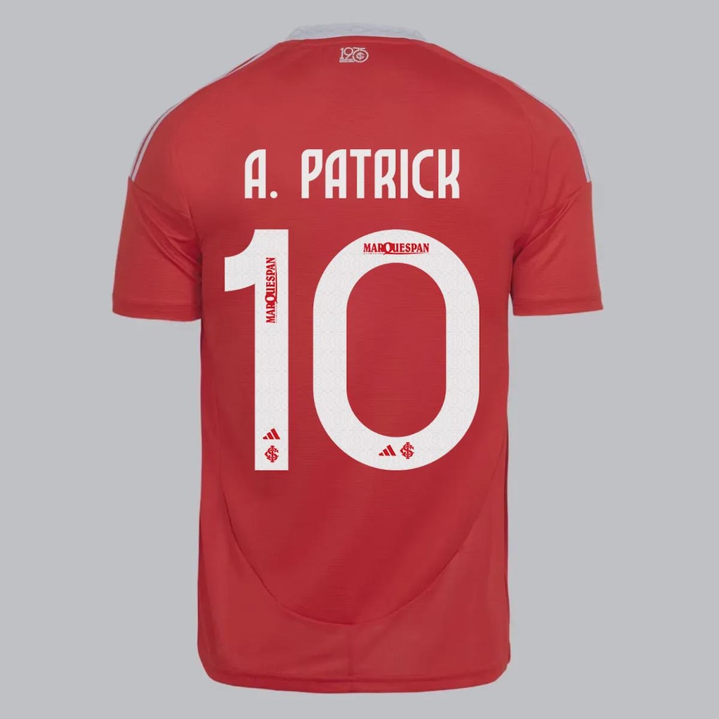 Camisa do Internacional I 2025 10 A. Patrick adidas Masculina