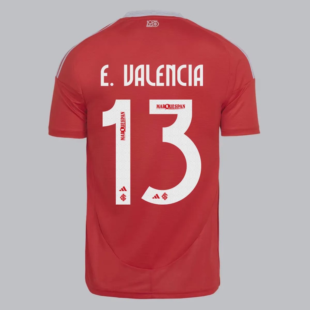 Camisa do Internacional I 2025 13 E. Valencia adidas Masculina