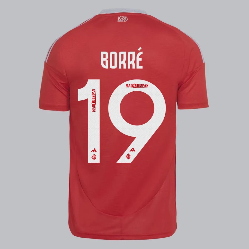 Camisa do Internacional I 2025 19 Borré adidas Masculina