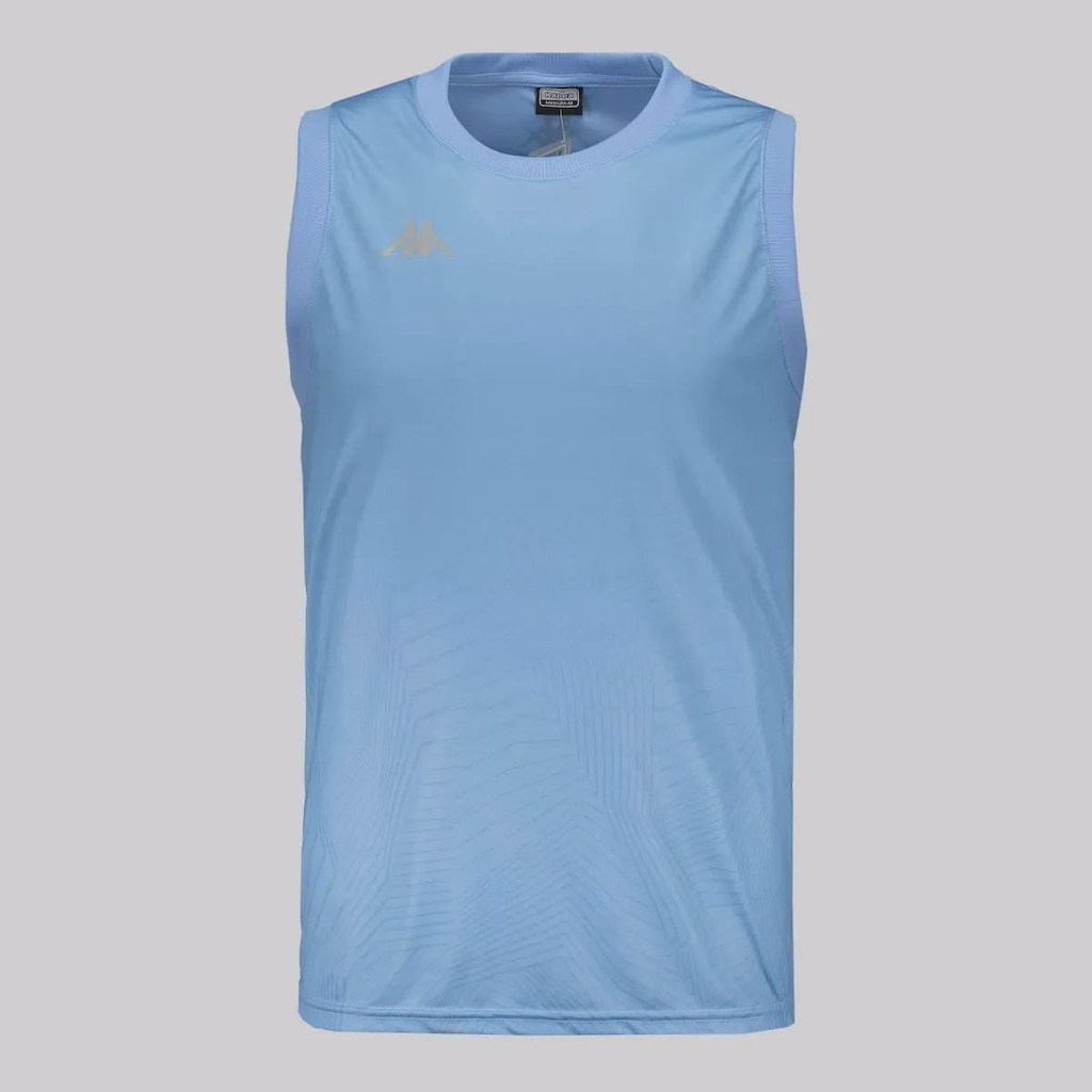 Imagem 4 do produto Kit 2 Regatas Kappa Nuuk Preta e Azul