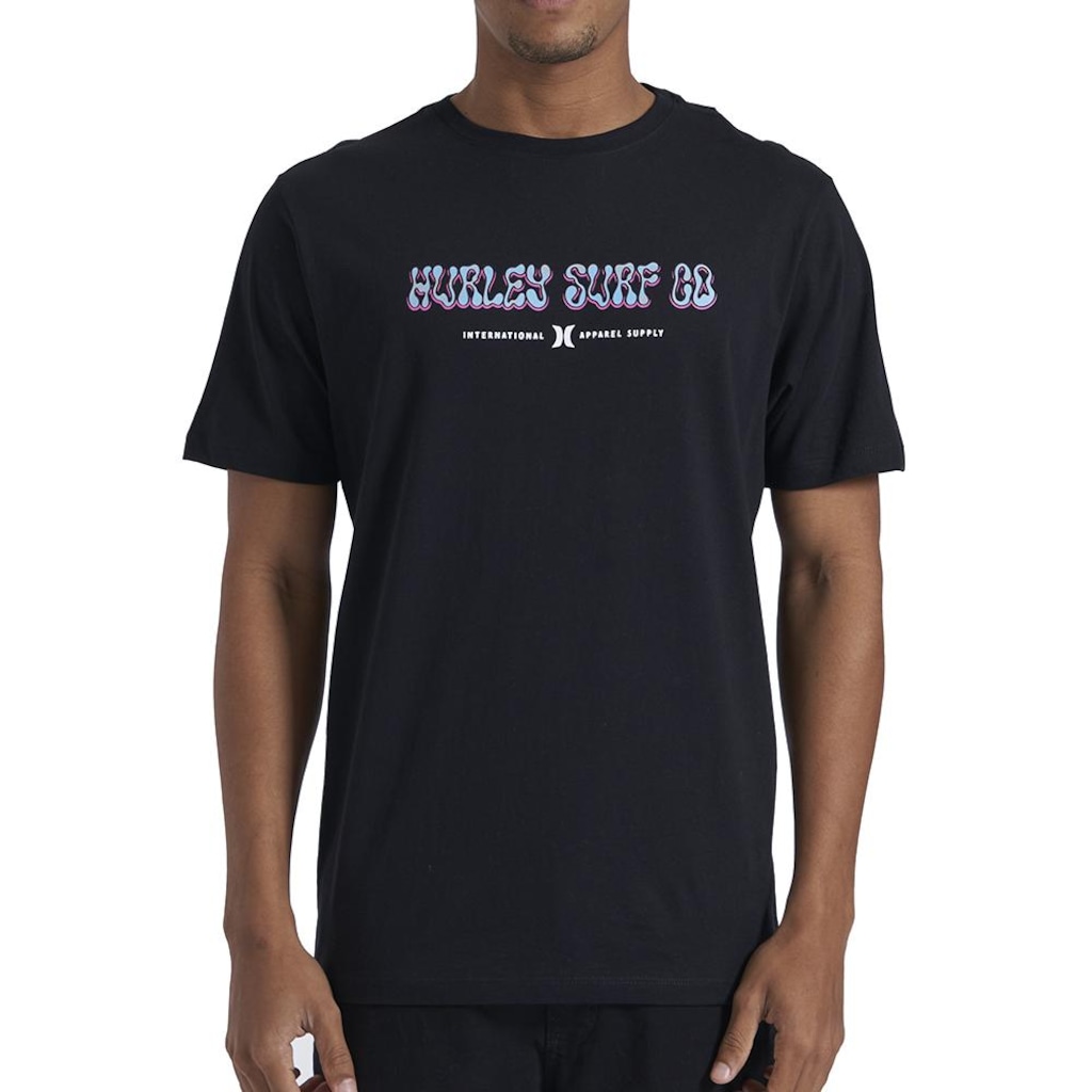 Camiseta Masculina Hurley Poster
