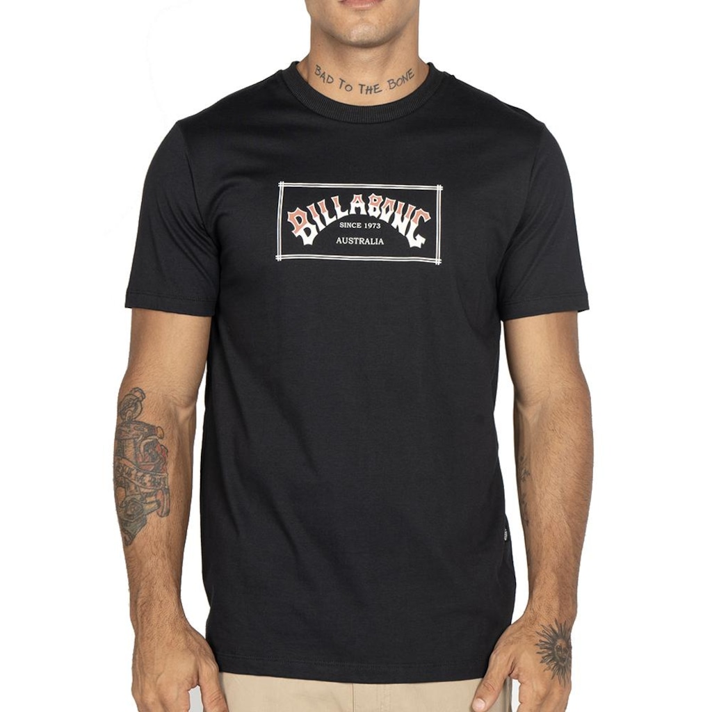 Camiseta Masculina Billabong Arch