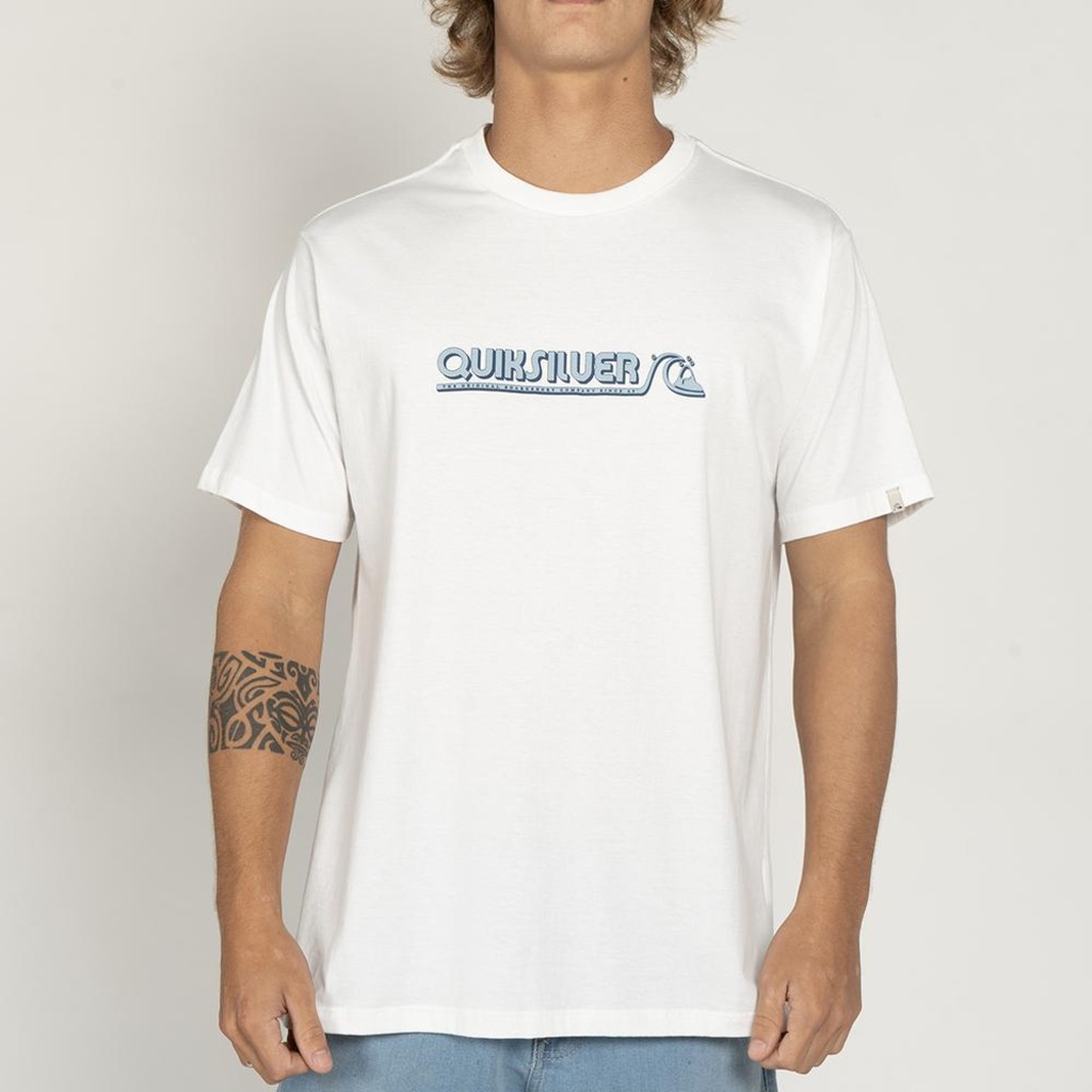 Camiseta Masculina Quiksilver Retro Bubble WT25