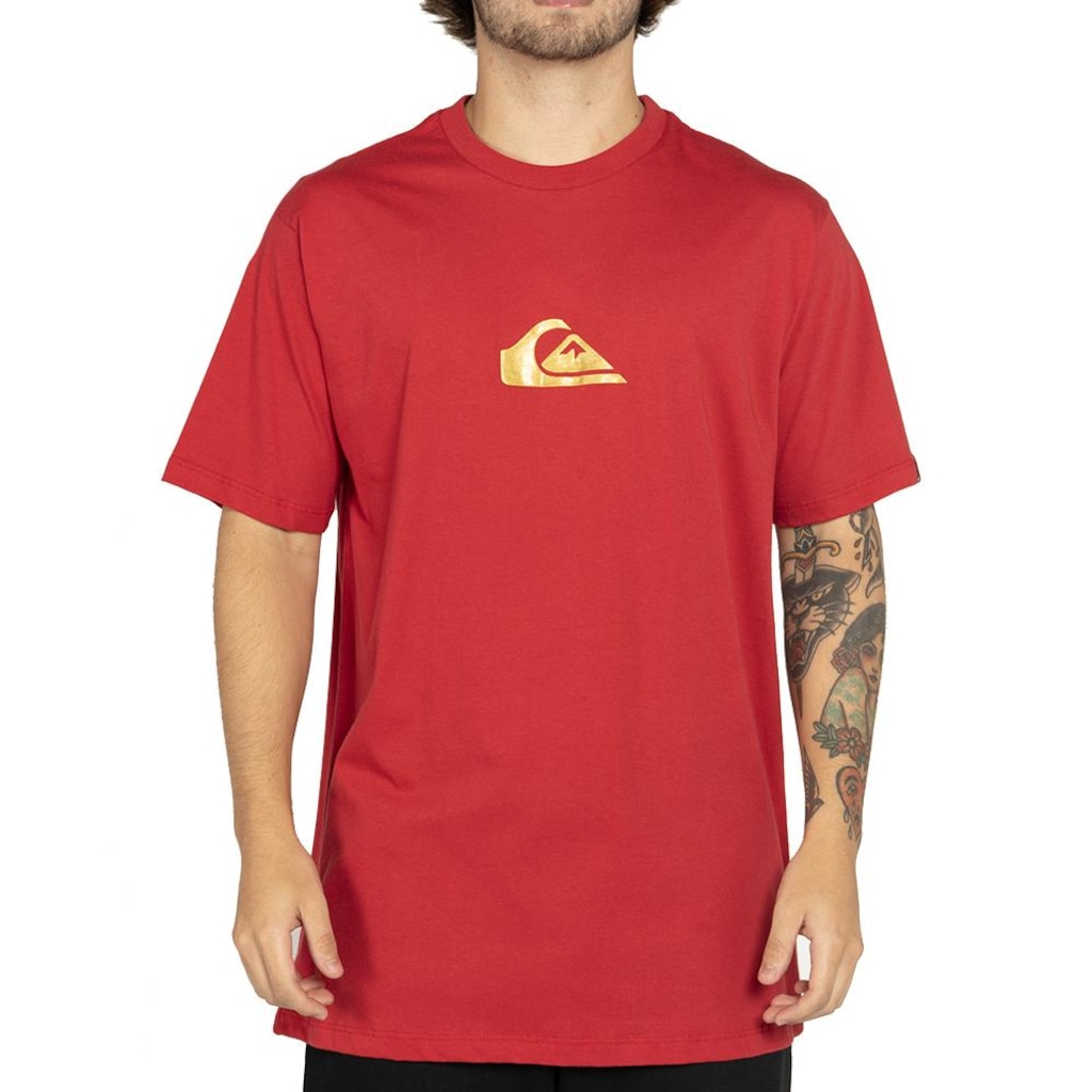 Camiseta Masculina Quiksilver Metal Comp