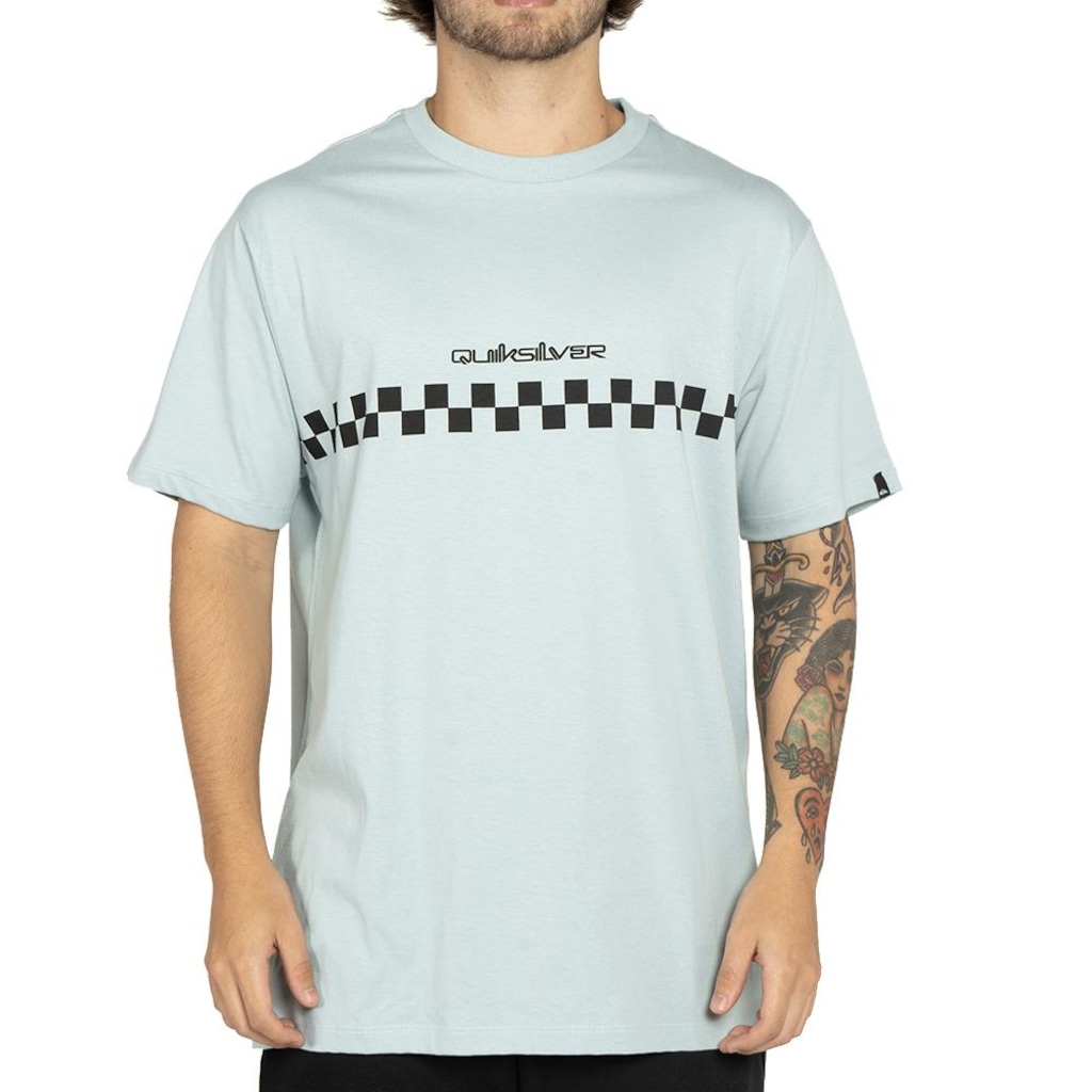 Camiseta Quiksilver Checker Masculina