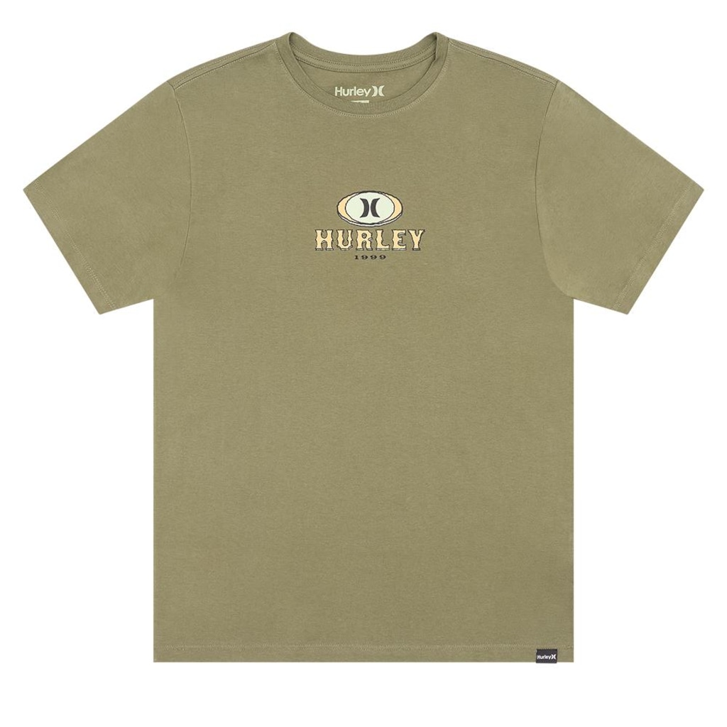 Camiseta Masculina Hurley Retro Waves