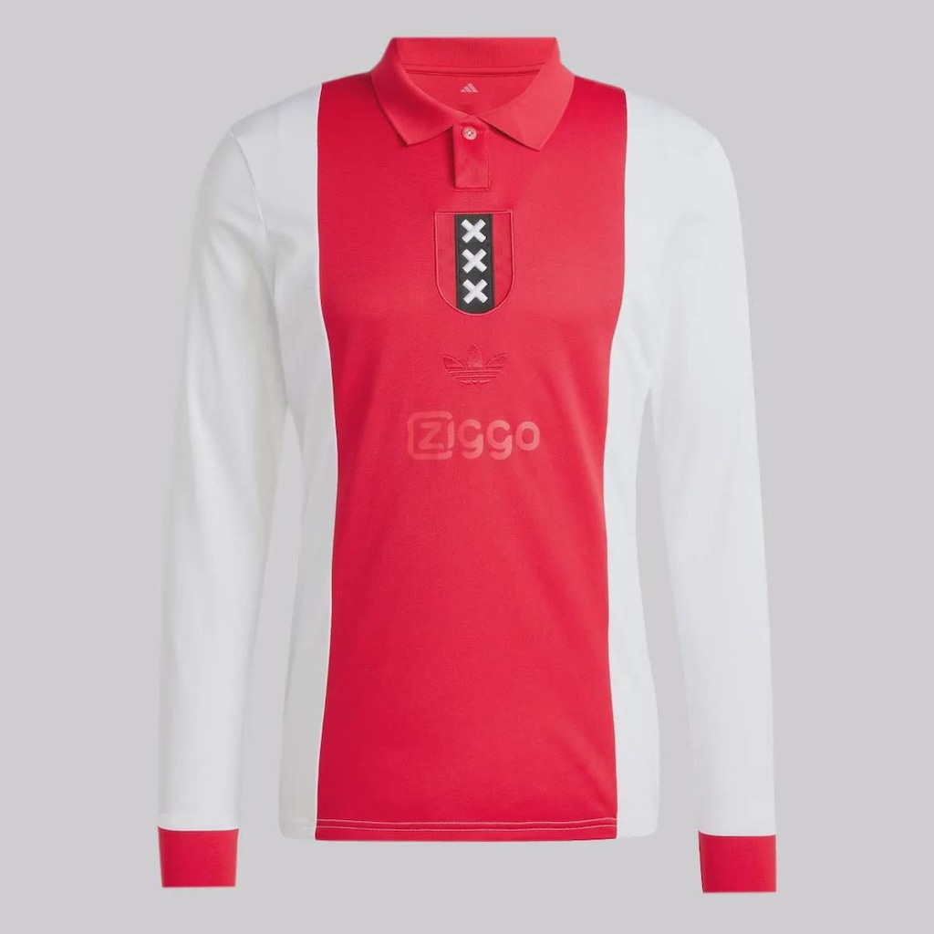 Imagem 4 do produto Camisa Manga Longa Masculina adidas Ajax Comemorativa 125 Anos
