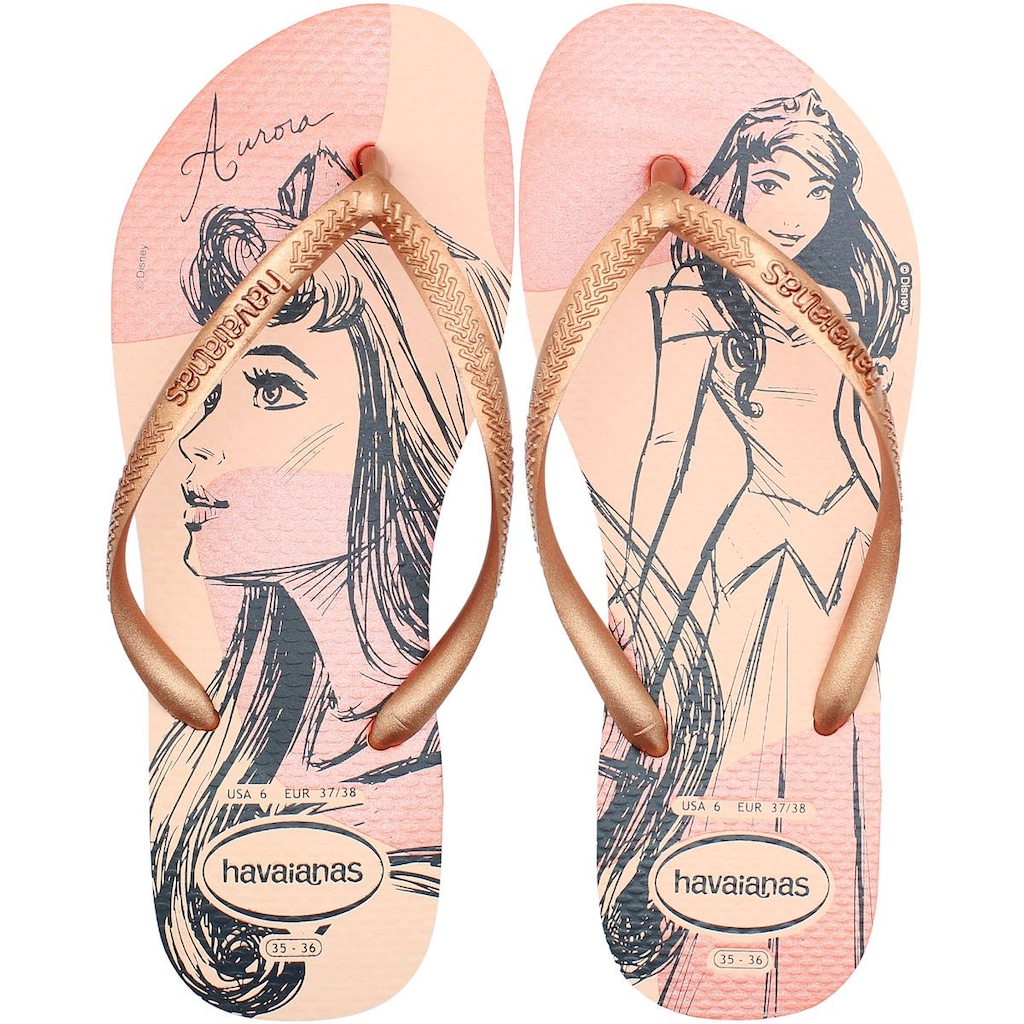 Chinelo Havaianas Slim Princesas Feminino