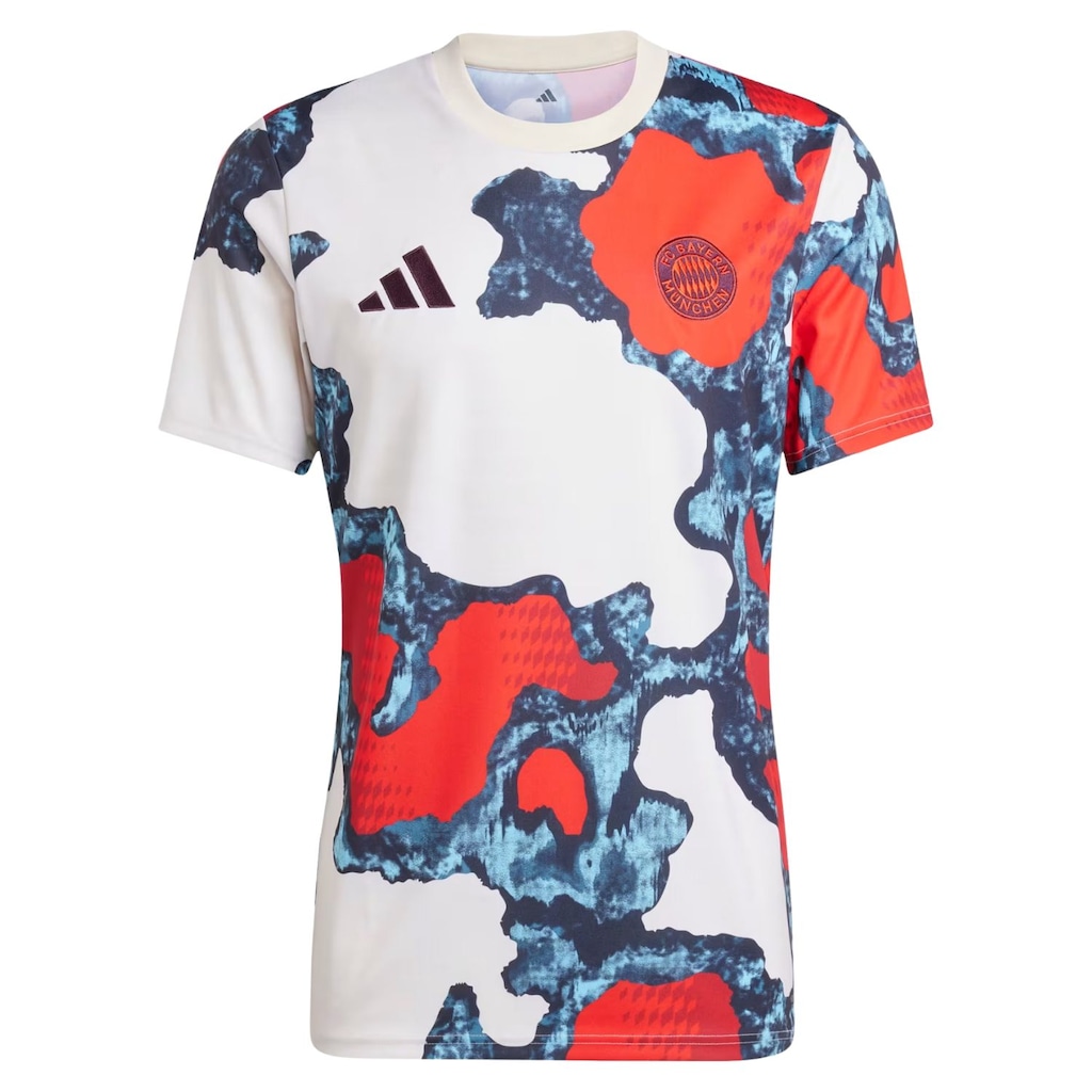 Camisa adidas FC Bayern Munchen 24/25 PréJogo Masculina
