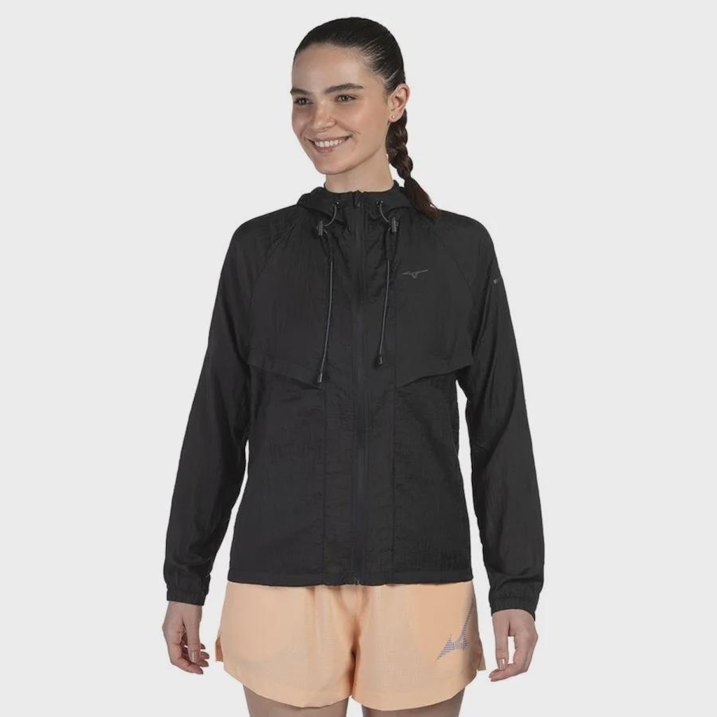 Jaqueta Feminina Mizuno sem Capuz High Corrida