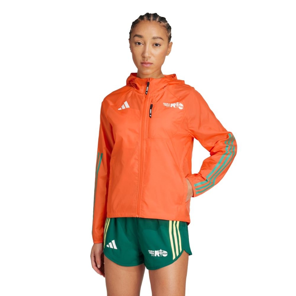 Jaqueta Feminina adidas Rio Marathon Runners