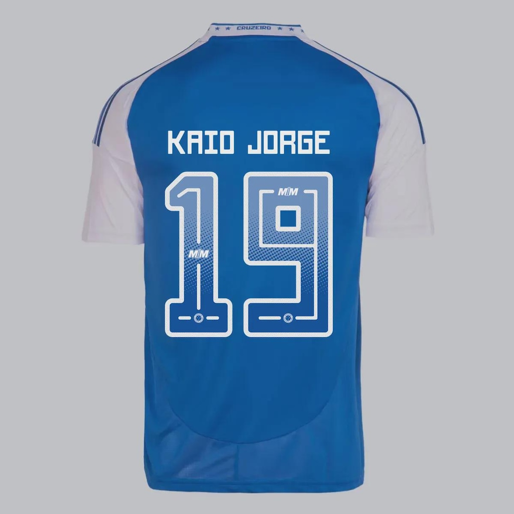 Camisa do Cruzeiro I 2025 adidas 19 Kaio Jorge Masculina