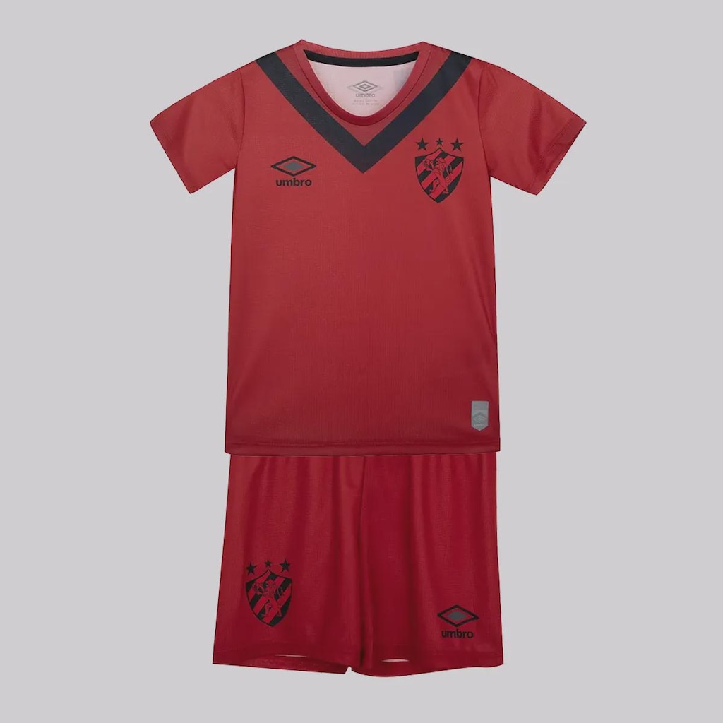Conjunto do Sport Recife III 2024 Umbro Infantil