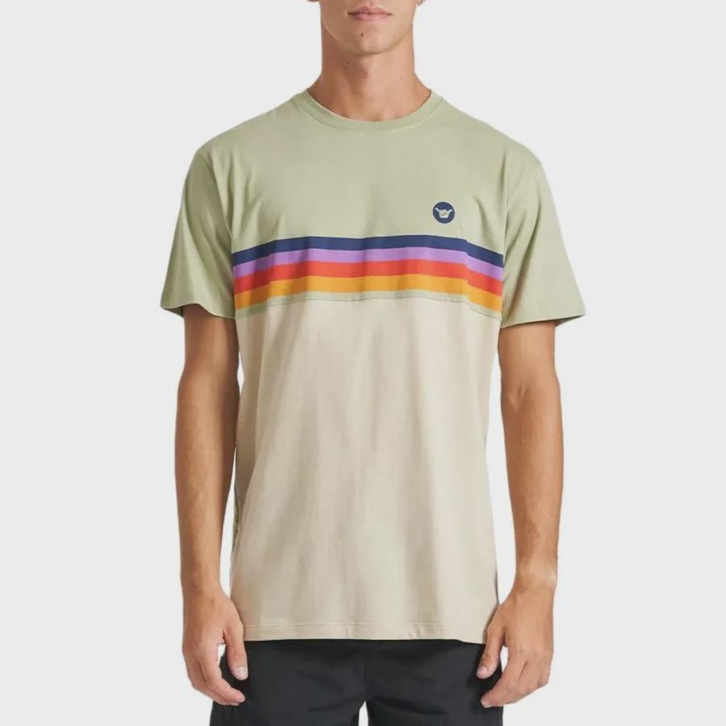 Camiseta Hang Loose Sunset Stripe Masculina