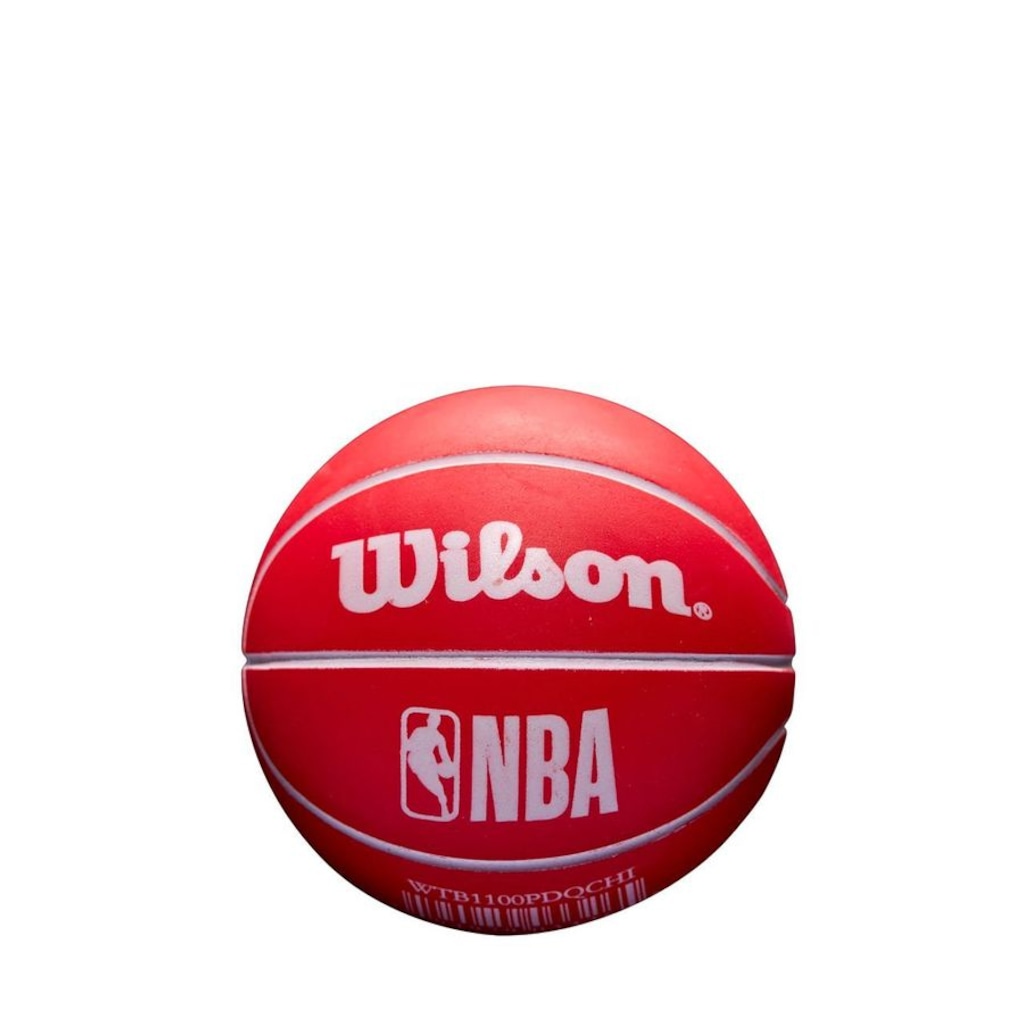 Imagem 2 do produto Mini Bola de Basquete Wilson NBA Dri Chic Bulls