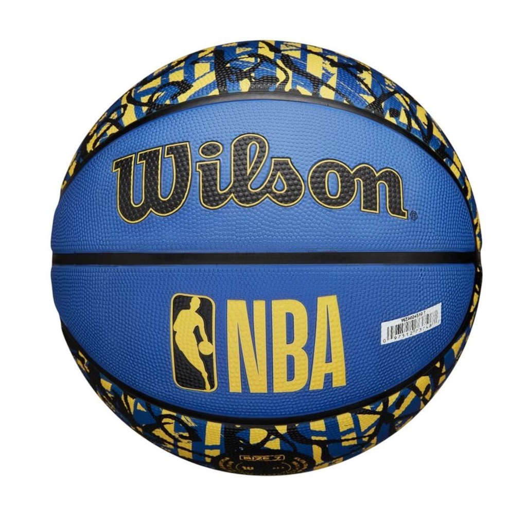 Imagem 3 do produto Bola de Basquete Wilson NBA Team Warriors