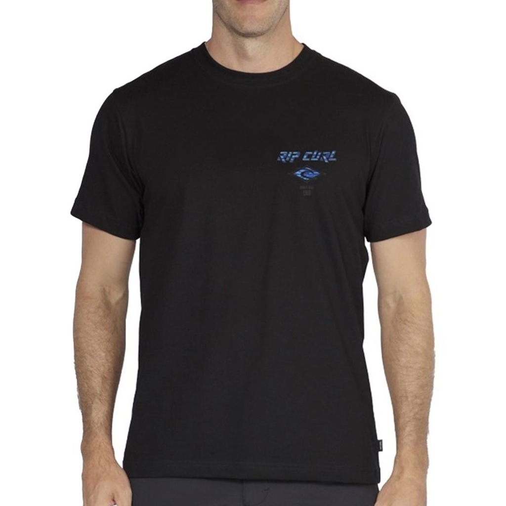 Camiseta Masculina Rip Curl Fade Out Icon Art Big