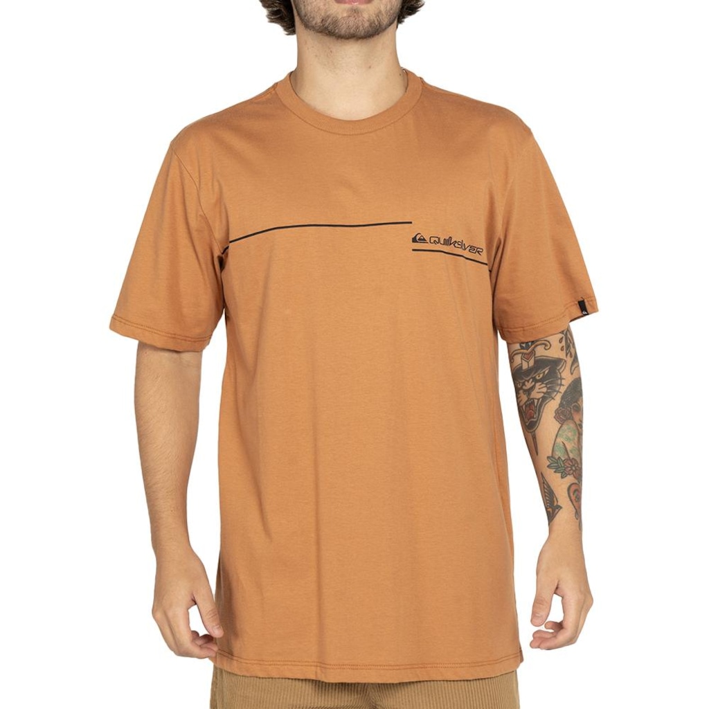 Camiseta Masculina Quiksilver New Lines