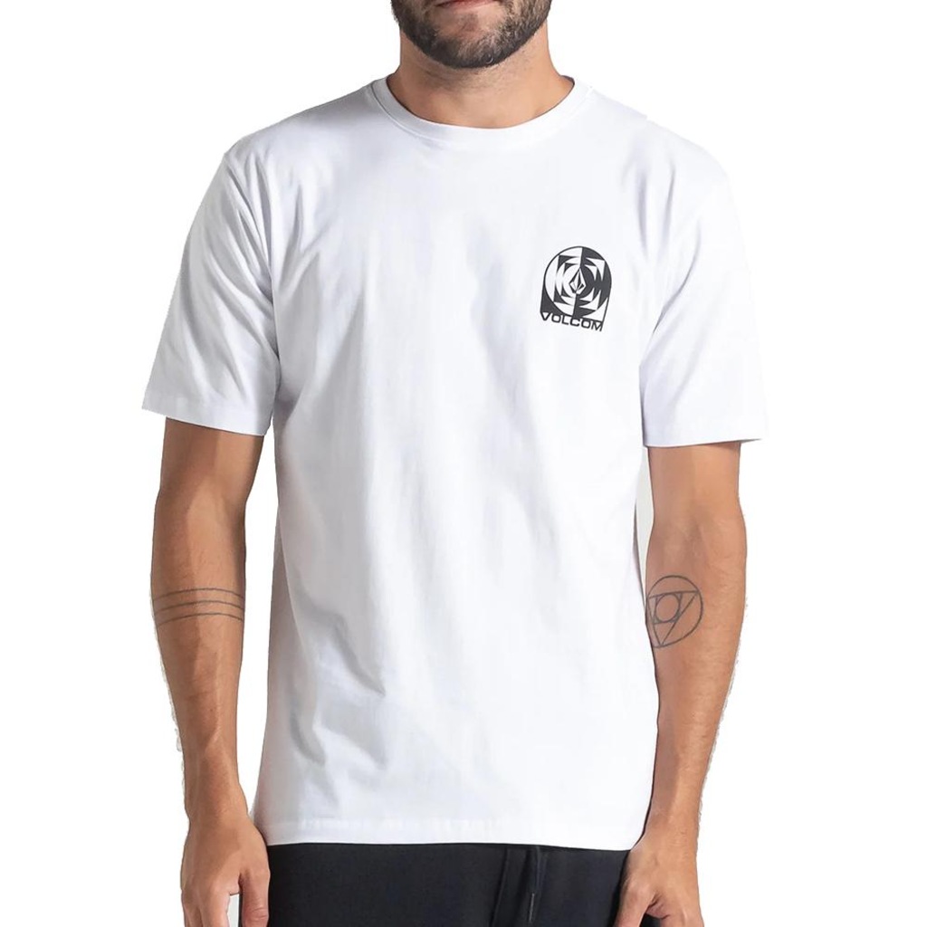Camiseta Masculina Volcom Chamber