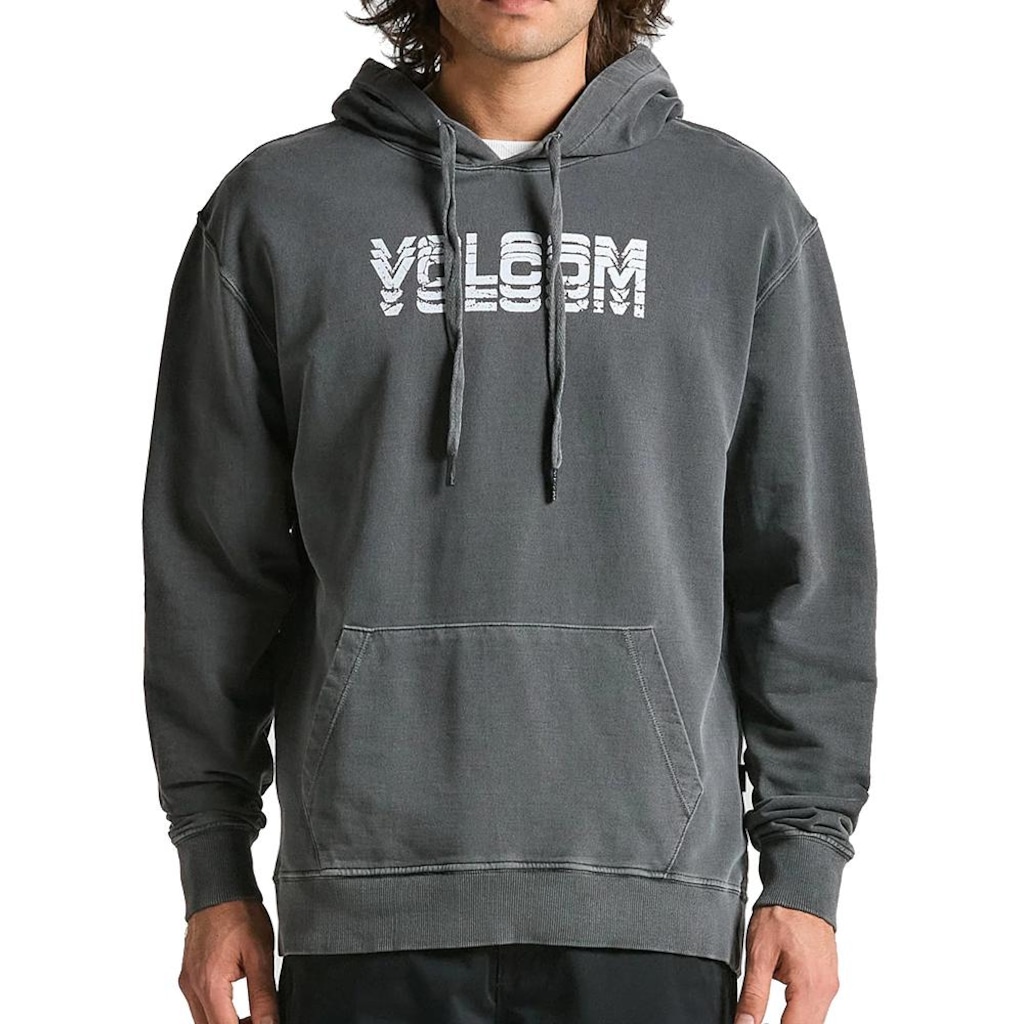 Blusão de Moletom Masculino Volcom Cement
