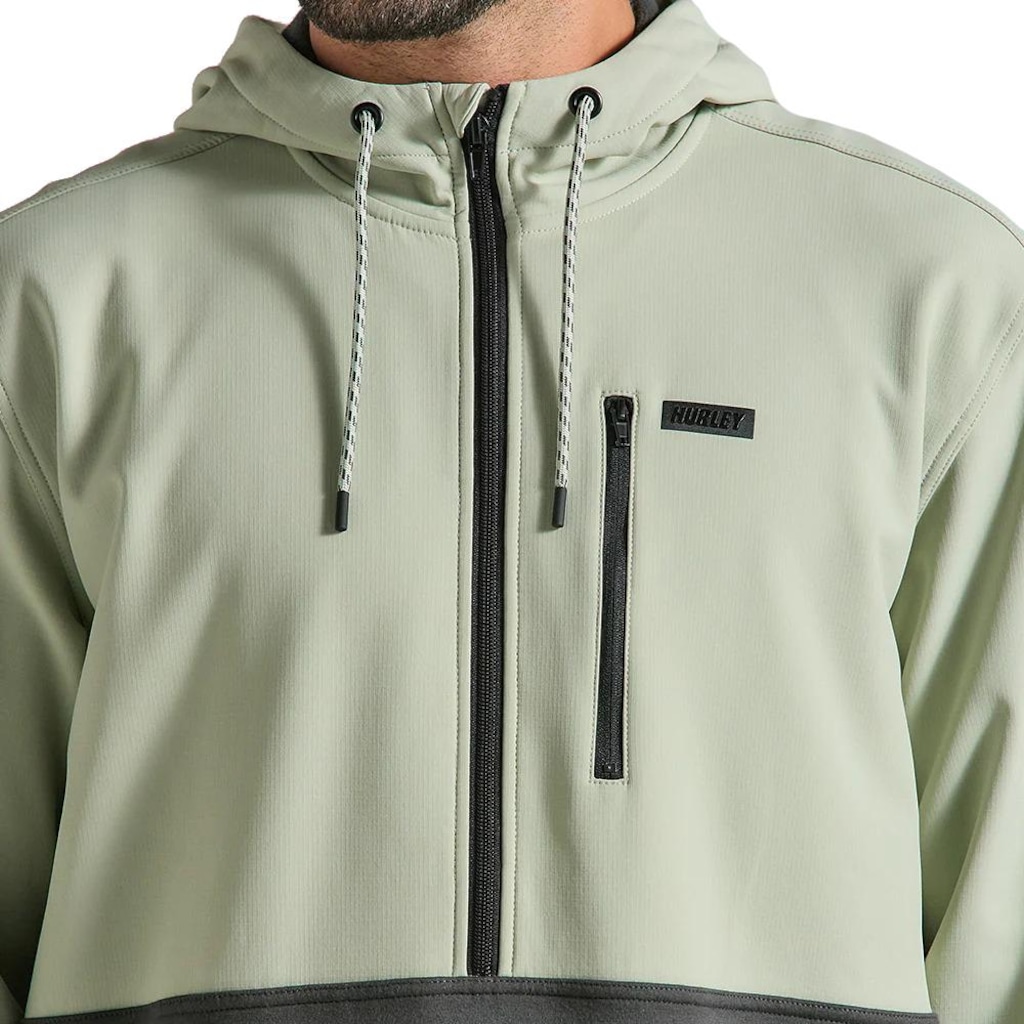 Imagem 3 do produto Blusa Hurley Especial Surplus Heat 1/2 Zip Heat