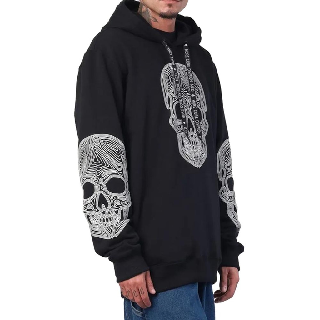 Blusão de Moletom Masculino MCD Cranio