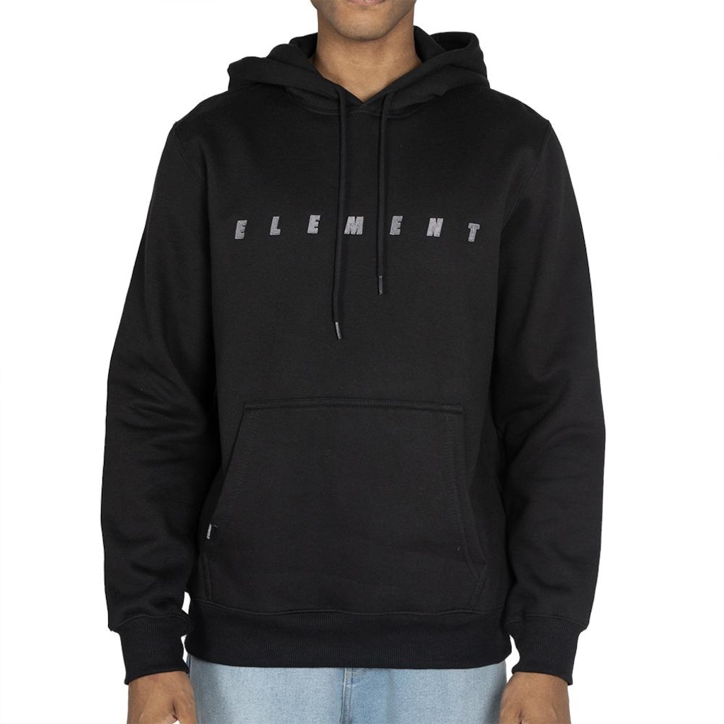 Blusão de Moletom Element Canguru Big Logo