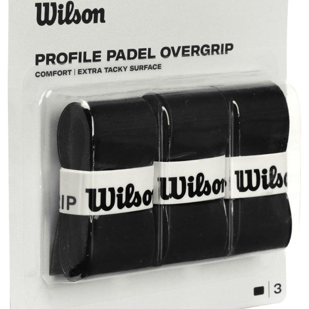 Imagem 3 do produto Overgrip Wilson Profile Padel com 03 Unidades