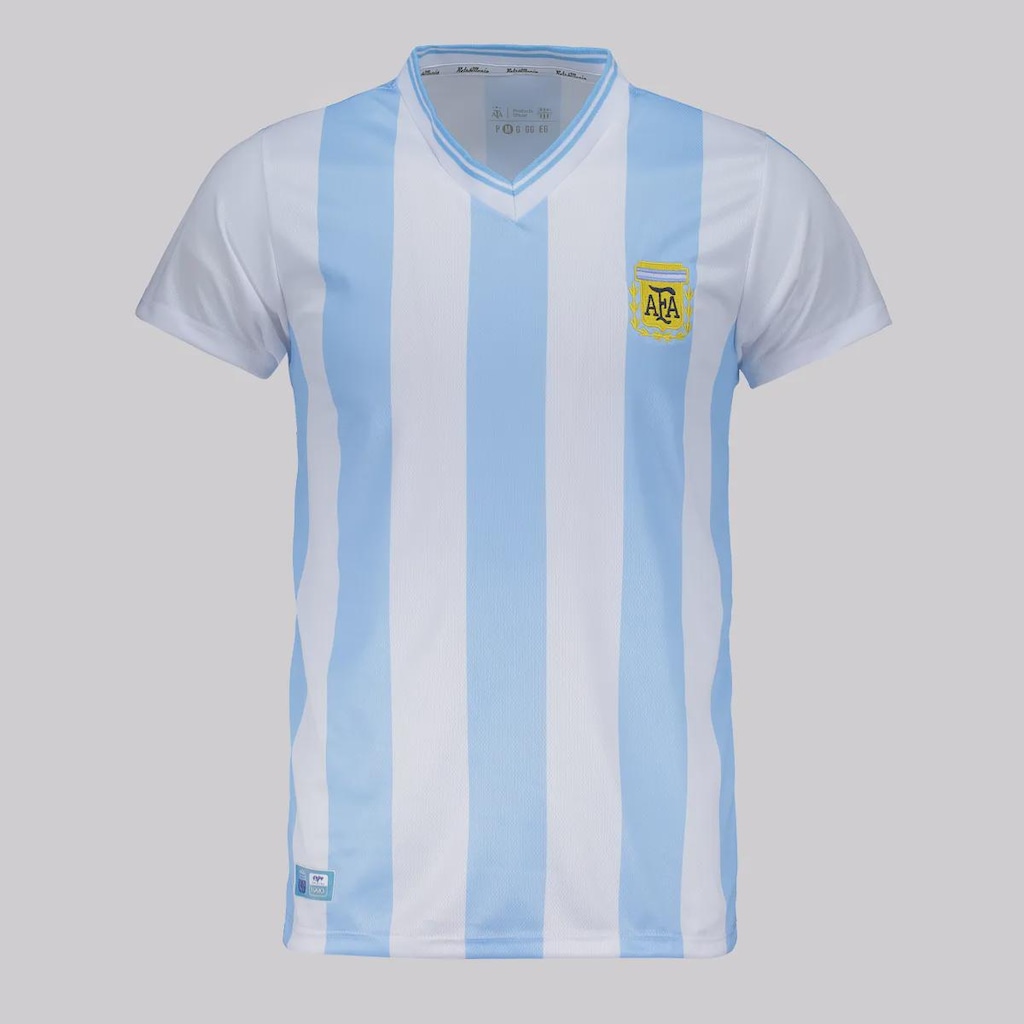 Camisa Argentina Copa 1990 RetrôMania Masculina